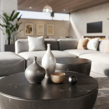 Fusgion Penhouse - Interior Visualization
