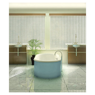 VERTICAL PANELS - Hunter Douglas Cadence blinds