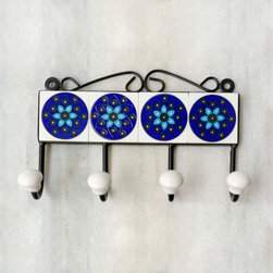Ceramic Hooks - Robe & Towel Hooks