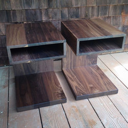 Floating Nightstand - Walnut - Nightstands And Bedside Tables