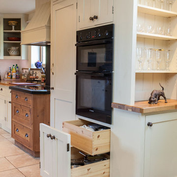 Traditional kitchen in a barn conversion