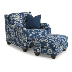 Chair with ottoman - Armchairs And Accent Chairs