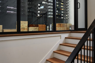 Inspiration for a staircase remodel in Grand Rapids
