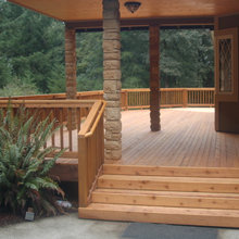 Garden and decks