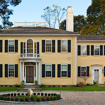 Restored Facade with Addition - Sea Captain's House