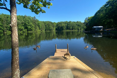 Inspiration for a coastal deck remodel in Other