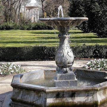 Exterior water Fountains for Pools and Walls, Mediterranean Style