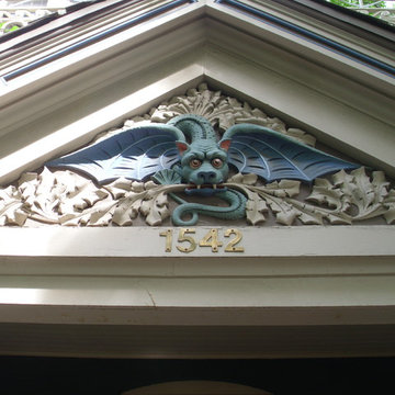 Door & Window Stained Glass with Dragon Feature in Denver, CO