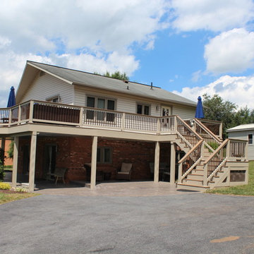 Deck Remodel - Large Wrap-Around Second Story Deck