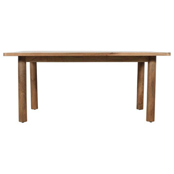 70 Rustic Solid Wood Dining Table