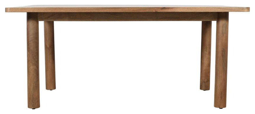 70 Rustic Solid Wood Dining Table - Transitional - Dining Tables - by ...