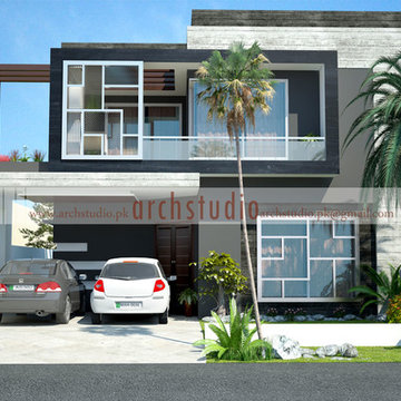 10 Marla House Design State Life Lahore