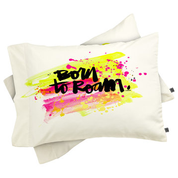 Deny Designs Kal Barteski BORN TO ROAM Pillowcase