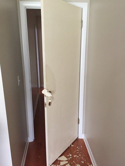 Scraping latex paint off doors. Help!!