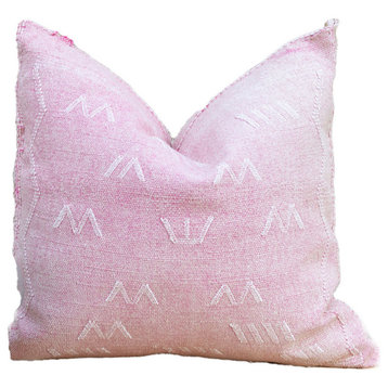 Loxi Moroccan Silk Rug Pillow