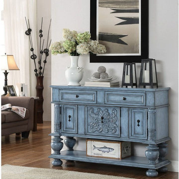 Three Door Two Drawer Sideboard