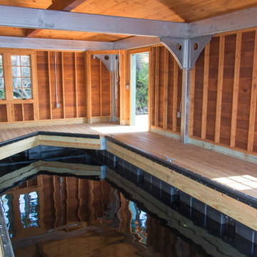 Floating Adirondack Boathouse