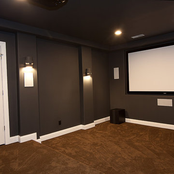 Transitional Home Theater