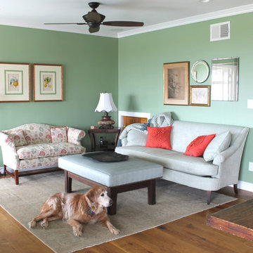 Revitalized Retro Family Room