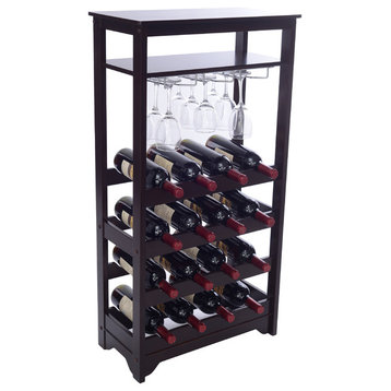 Merry Products 16-Bottle Wine Rack