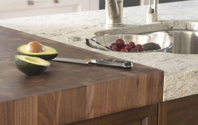Kitchen Counters: Try an Integrated Cutting Board for Easy Food Prep
