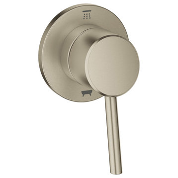 Grohe 29 104 Concetto Single Lever 2-Way Diverter Valve Trim Only - Brushed