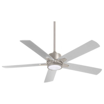 Minka Aire F619L-BN Stout - 54 Inch 5 Blade Ceiling Fan with Light Kit
