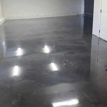 Oil, Cracks, Uneven Floor, Cold Weather, Unhappy Client