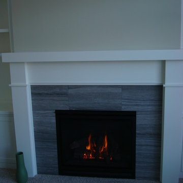 Tile Fireplace Surround