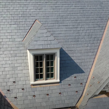 Downtown Richmond Residential Home - Unfading Black Natural Slate
