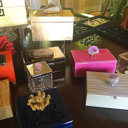 Gemstone Decor Boxes - Decorative Boxes
