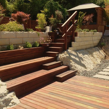Mt Waverly, decking and landscaping