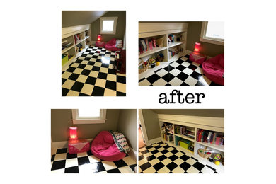 Playroom before and afters