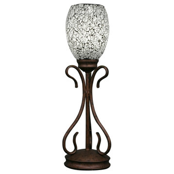 Swan 1 Light Table Lamp In Bronze (31-BRZ-4165)