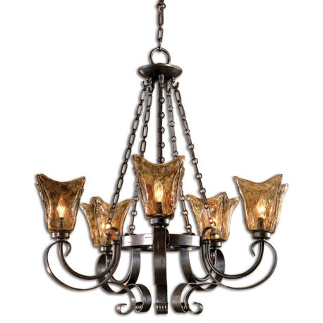 Uttermost Vetraio 5-Light Oil Rubbed Bronze Chandelier