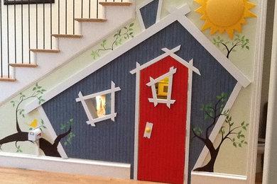 Inspiration for an eclectic kids' room remodel in Dallas