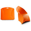 Flux Designer Chair, Flux Chair Bright Orange