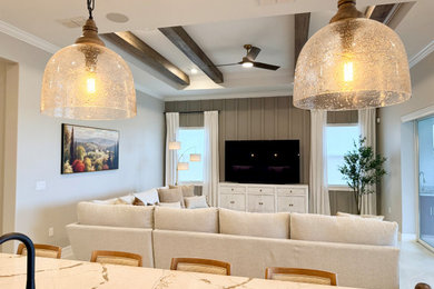 Example of a living room design in Orlando