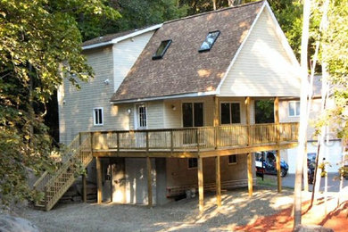 Example of a classic exterior home design in Other