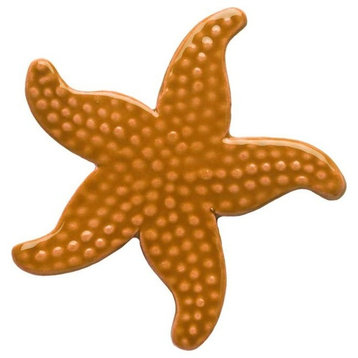 Starfish Ceramic Swimming Pool Mosaic 5"x5", Tan