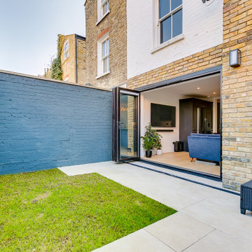 Ground floor flat refurbishment and side extension London SW6
