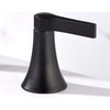 Luxier WSP11-T 2-Handle Widespread Bathroom Faucet with Drain, Oil Rubbed Bronze