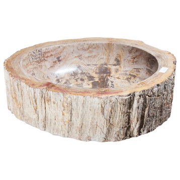 Petrified Wood Sink, Pewd-#224-B, 20.5"x17.5"