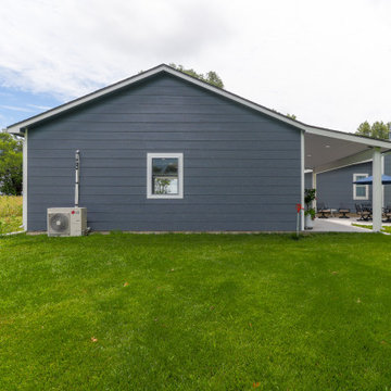 11th Street Detached Garage Build Before/Afters