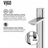 VIGO Gotham Vessel Bathroom Faucet, Chrome