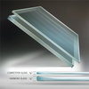 Ghent's Glass 4' x 5' Harmony Board with Radius Corners in Frosted Black