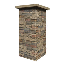 DURANGO SQUARE COLUMN WRAP- MULTI COLOR - Wall Panels