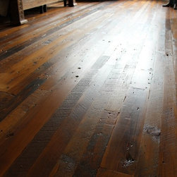 Old Face Reclaimed Longleaf T&G Flooring-Georgetown, TX - Hardwood Flooring