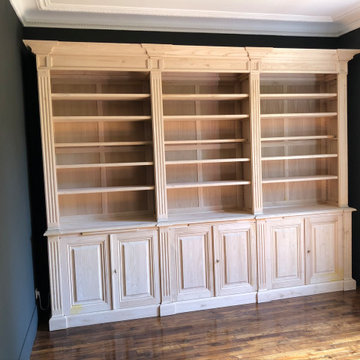 Bibliothèques traditionnelles sur mesure
