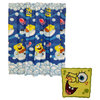Spongebob Squarepants Bath Rug Shower Curtain Set
